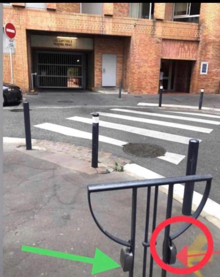 Hyper-Centre Historique Avec Possibilite De Reservation Parking Toulouse Exteriér fotografie